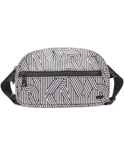 DKNY Bodhi Mini Logo Belt Bag - Gray