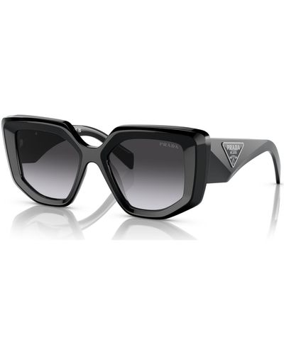 Prada Low Bridge Fit Sunglasses - Black