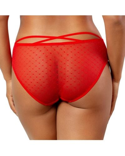 Parfait Mia Hipster Panty - Red