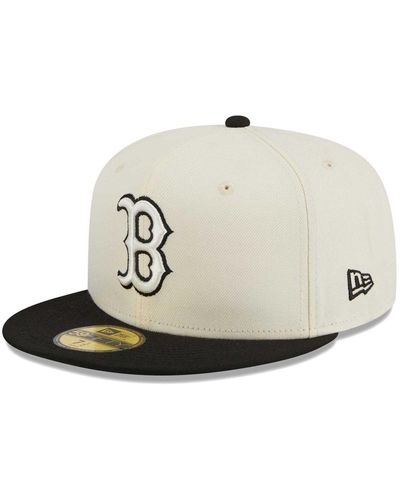 KTZ Black Boston Red Sox Jersey 59fifty Fitted Hat for Men