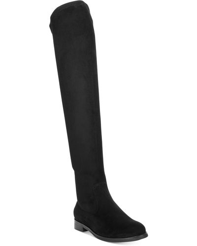 Kenneth Cole Wind-y Over-the-knee Boots - Black