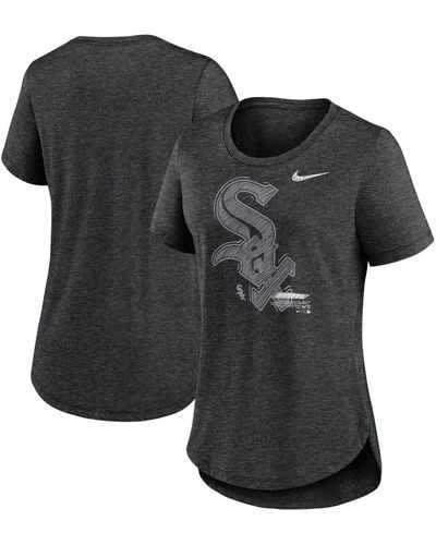 Nike Chicago White Sox Touch Tri-blend T-shirt - Black