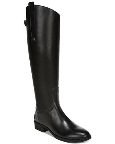 Sam Edelman Penny Knee-high Riding Boots - Black