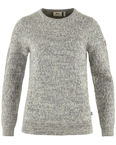 Fjallraven Ovik Wool Active Sweater - Gray