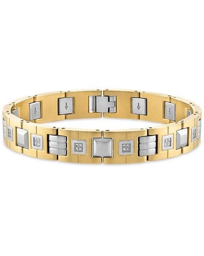 Macy's Diamond Watch Link Bracelet (1/2 Ct. T.w. - Metallic