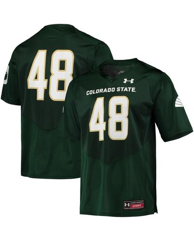 Under Armour #48 Colorado State Rams Replica Football Jersey - Green