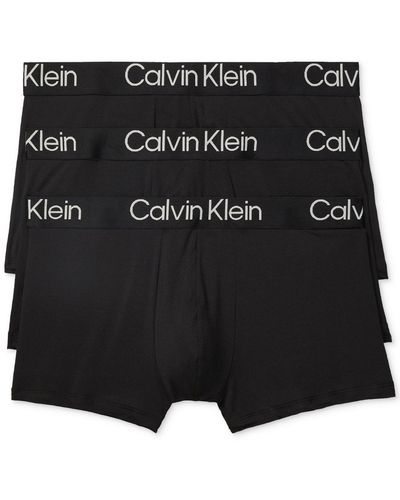 Calvin Klein Ultra Soft Modern Modal Trunk - Black