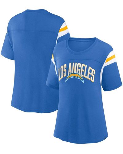 Fanatics Los Angeles Chargers Earned Stripes T-shirt - Blue