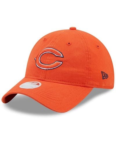 KTZ Chicago Bears Core Classic 2.0 9twenty Adjustable Hat - Orange