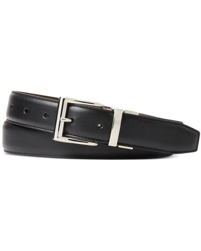 Polo Ralph Lauren Reversible Leather Dress Belt - Black