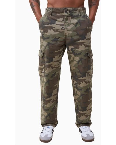Cotton On Tactical Cargo Pants - Green