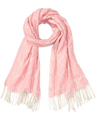 Olsen Pattern Scarf - Pink