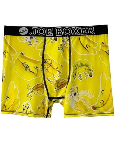 Joe Boxer Boxed Single Banana Fight Boxer Brief - Yellow