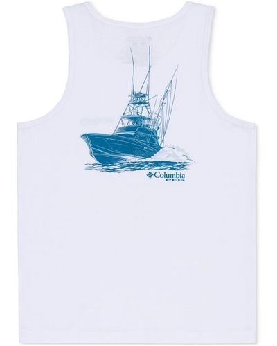Columbia Zoom Graphic Tank Top - Blue