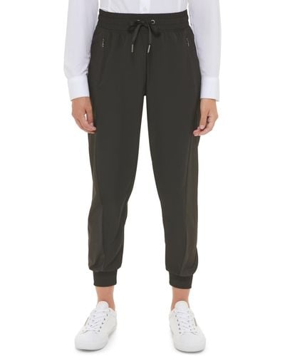 Calvin Klein Performance Ribbed Cuff sweatpants - Black