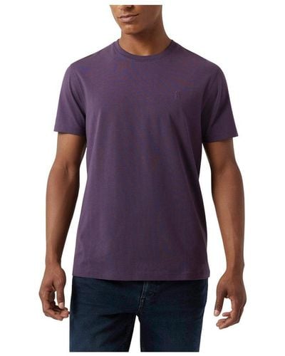 DKNY Essential Short Sleeve Tee - Purple