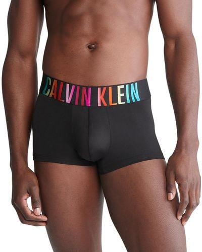 Calvin Klein Intense Power Pride Low-rise Trunks - Black