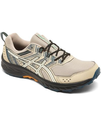 Asics Venture 9 Trail Running Sneakers From Finish Line - White
