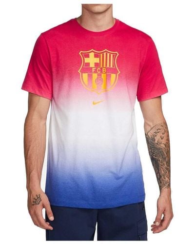 Nike Barcelona Crest T-shirt - Pink