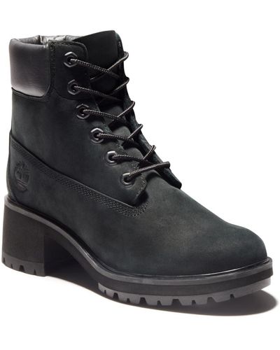 Timberland Kinsley Waterproof Lug Sole Boots From Finish Line - Black