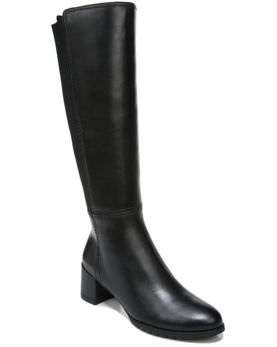 Naturalizer Brent High Shaft Boots - Black