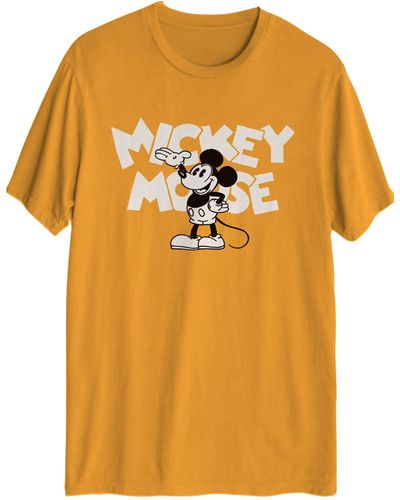 Hybrid Mickey Original Short Sleeve T-shirt - Orange