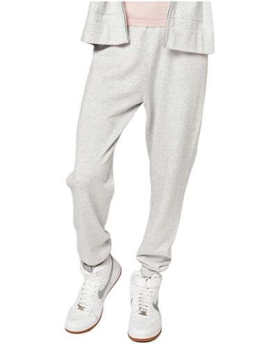 Bellemere New York Bellemere Sporty Cotton Cashmere jogger - White