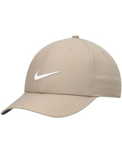 Nike Golf Legacy91 Tech Logo Performance Adjustable Hat - Natural