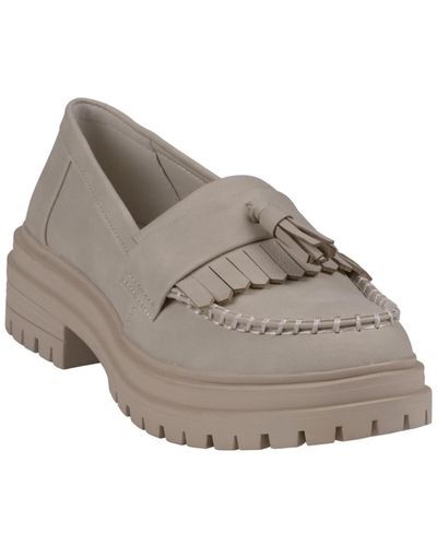 Gc Shoes Tillie Tassel Slip-on Loafers - Gray