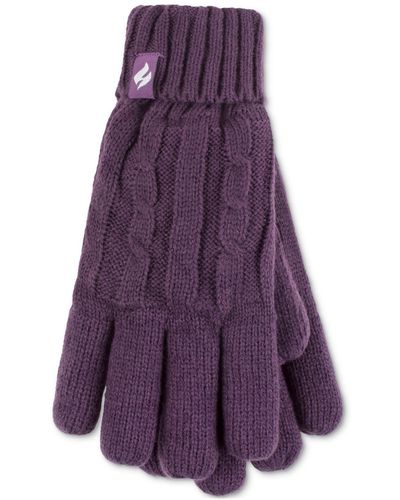 Heat Holders Gloves - Purple