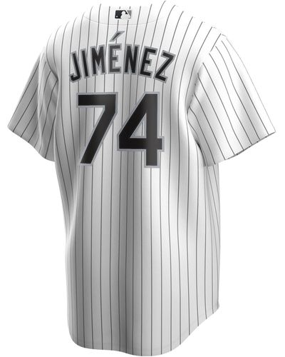 Nike Eloy Jimenez Chicago White Sox Official Player Replica Jersey - Metallic
