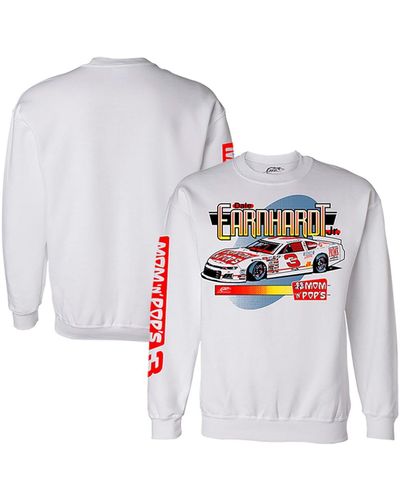JR Motorsports Official Team Apparel Dale Earnhardt Jr. Mom N' Pops Pullover Sweatshirt - White