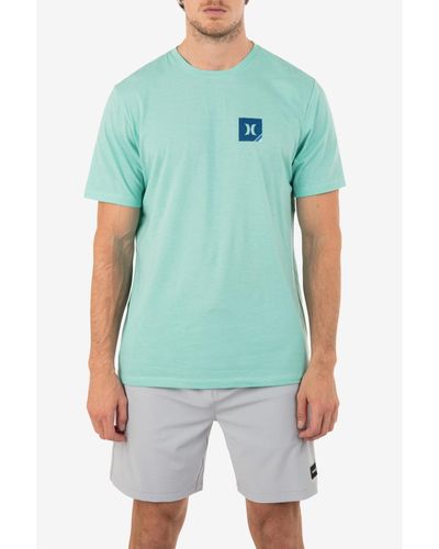Hurley Everyday Corner Short Sleeve T-shirt - Green
