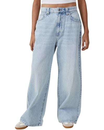 Cotton On Super baggy Leg Jeans - Blue