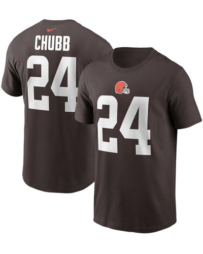 Nike Nick Chubb Brown Cleveland Browns Vapor F.U.S.E. Limited Jersey