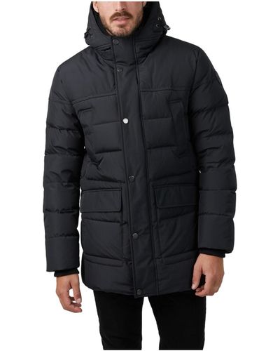 Pajar Teller Channel Quilted Parka - Blue
