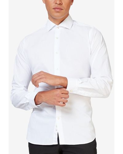 Opposuits Solid Color Shirt - White