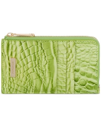 Brahmin Lennon Leather Wallet - Green