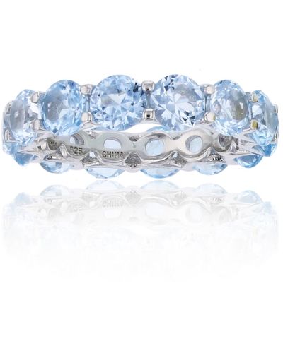 Macy's Created Light Spinel Eternity Band - Blue