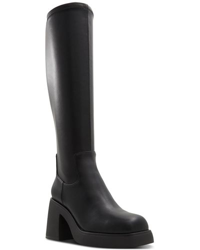 ALDO Auster Knee-high Block-heel Tall Boots - Black