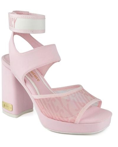 Juicy Couture Graciela Dress Sandals - Pink