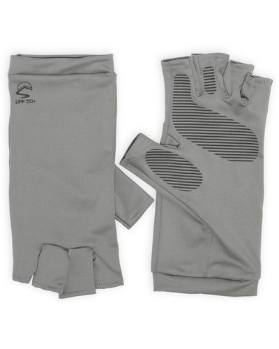 Sunday Afternoons Uvshield Cool Gloves Fingerless - Gray