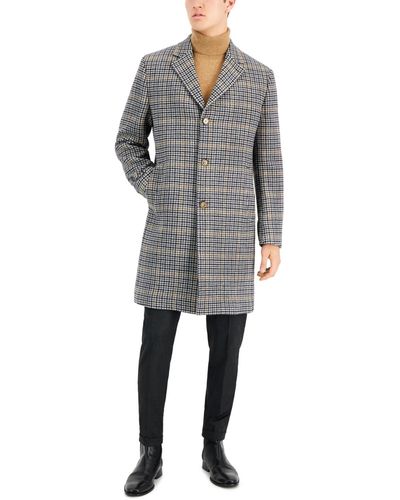 Lauren by Ralph Lauren Luther Luxury Blend Overcoat - Gray