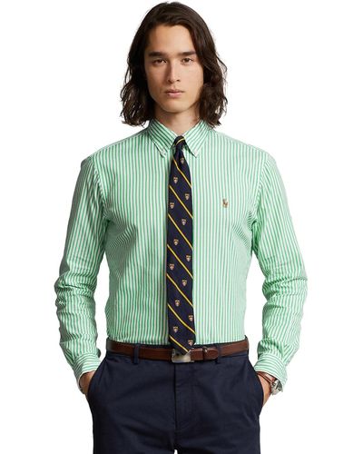Polo Ralph Lauren Classic-fit Oxford Shirt - Green