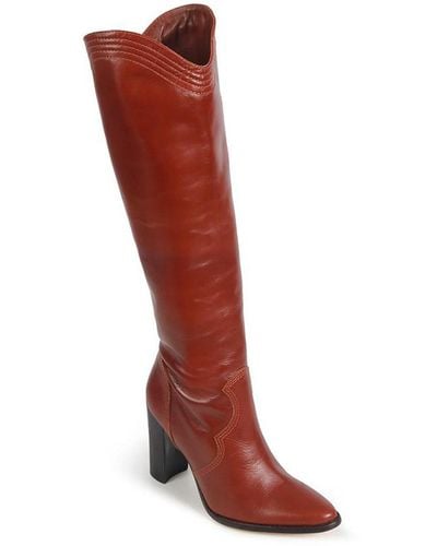 Paula Torres Shoes Tennessee Dress Boots - Red