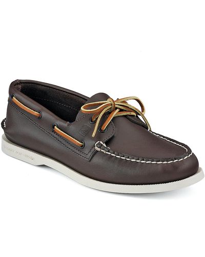 Sperry Top-Sider Authentic Original A/o Boat Shoe - Brown