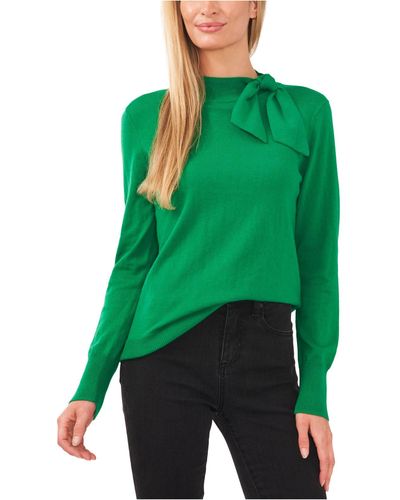 https://www.lyst.com/clothing/cece-woven-bow-sweater-1/