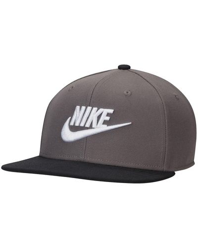 Nike Futura Pro Performance Snapback Hat - Gray