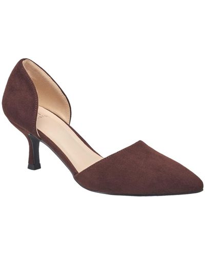 French Connection H Halston Bali Pointed Pumps - Brown