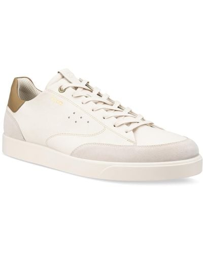 Ecco Street Lite Court Sneakers - Natural